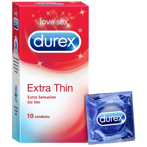 Durex Condoms - Extra Thin, 10 pcs