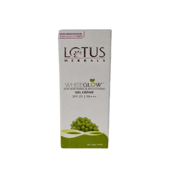 Lotus Herbals Skin Whitening  Brightening Gel Cream18G