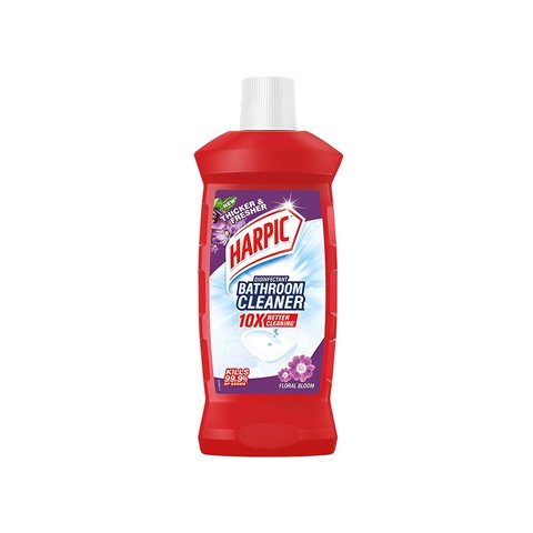 Harpic Disinfectant Liquid Bathroom Cleaner (Floral Bloom - 1 l)