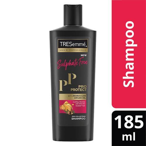 Tresemme Pro Protect Pro Collection Shampoo - Moroccan & Argan Oil, Sulphate Free, 185 ml
