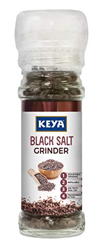 Keya Black Salt Grinder 100 Gm X 1