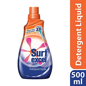 Surf Excel Quick Wash Liquid Detergent 500ml