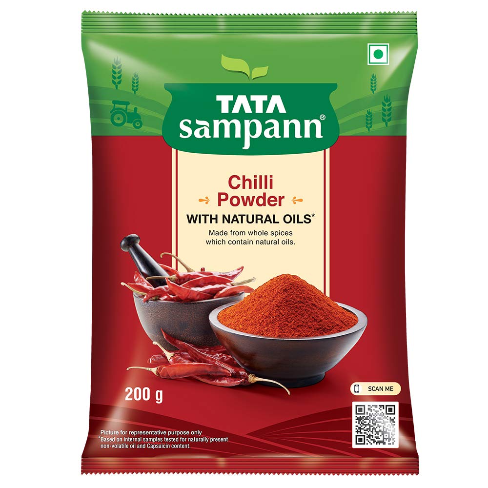 Tata Sampann Chilli Powder With Natural Oils 200G