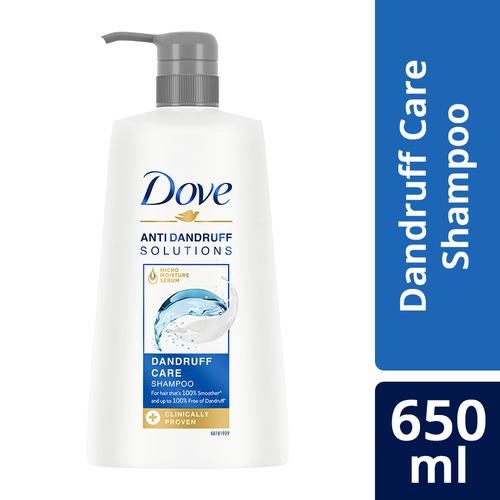 Dove Anti-Dandruff Solutions Dandruff Care Shampoo, Clinically Proven, 650 ml