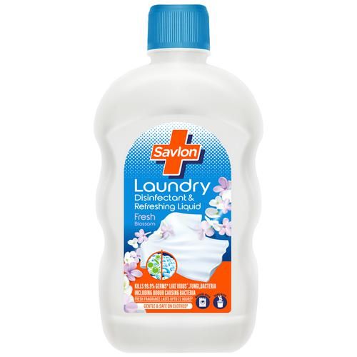 Savlon Laundry Disinfectant & Refreshing Liquid - Fresh Blossom, Kills 99.9% Germs, 500 ml