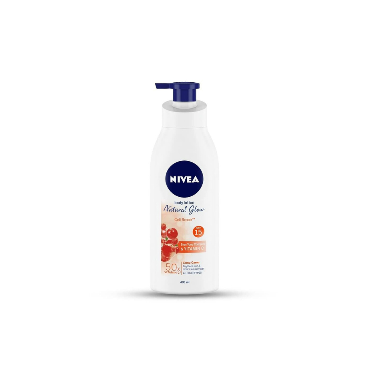 Nivea Extra Whitening Cell Repair Body Lotion SPF 15 400ml