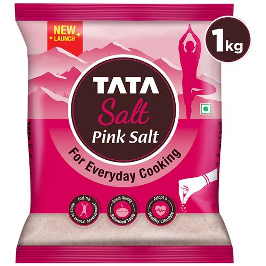 TATA PINK SALT 1KG POUCH