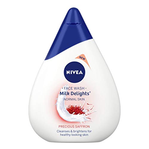 Nivea Milk Delight Face Wash Saffron For Normal Skin 50Ml