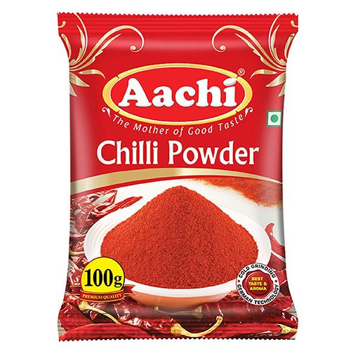 Aachi Chilli Powder 100G Pouch