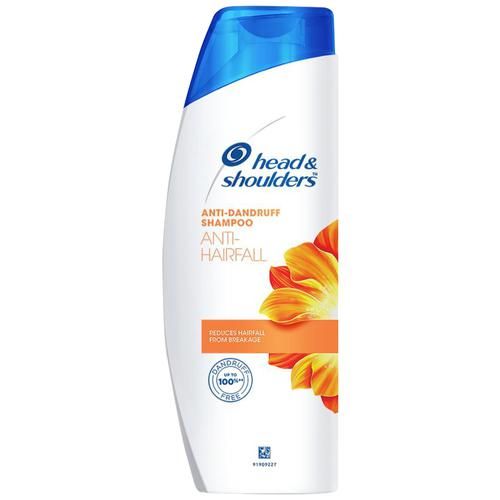 Head & shoulders Anti-Hairfall & Anti-Dandruff Shampoo, Upto 100% Dandruff Free, 340 ml