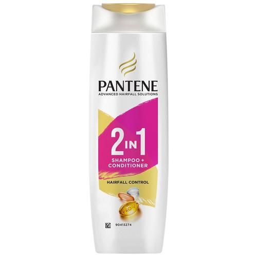 Pantene Pro-V Advanced Solution 2 In1 Shampoo & Conditioner - For Hairfall Control, 340 ml