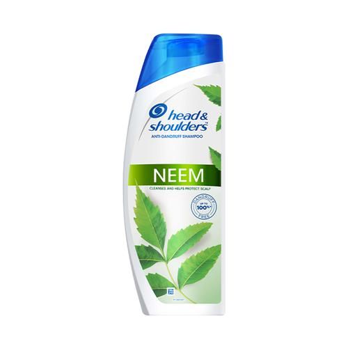 Head & shoulders Anti-Dandruff Shampoo - Neem, Cleanses & Help Protect Scalp, Upto 100% Dandruff Free, 180 ml