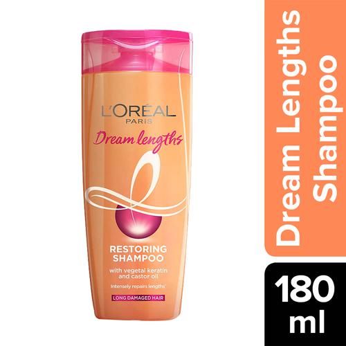 Loreal Paris Dream Lengths Shampoo, 180 ml