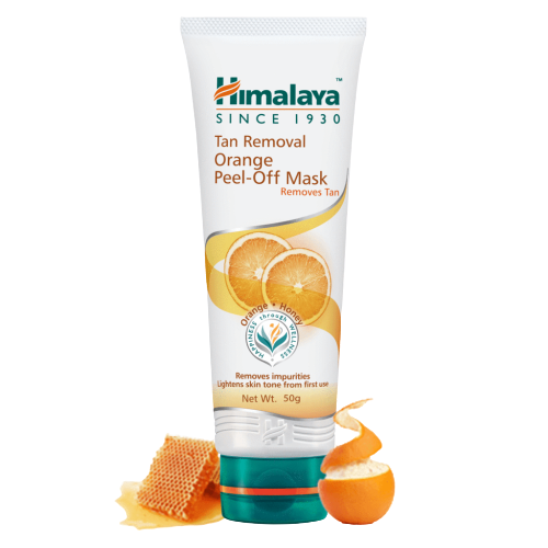 Himalaya Tan Removal Peel Off Mask  Orange And Honey 50g Tube