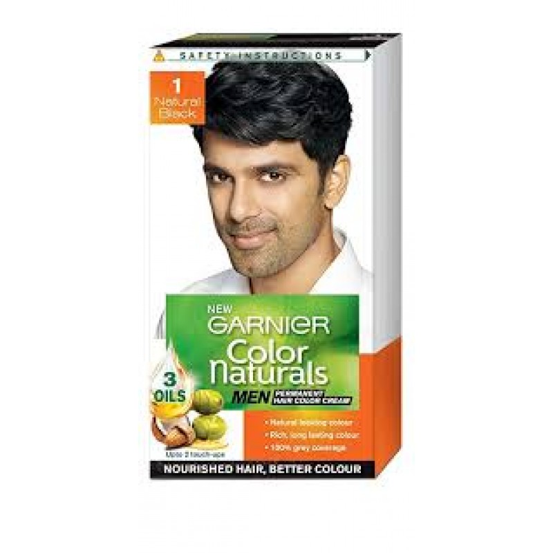 Garnier Color Naturals Men Creme Riche Shade 1 Natural Black