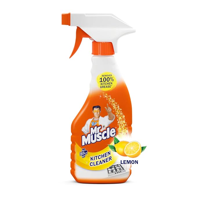 Mr Muscle Kitchen Cleaner - 200ml Bottle Lemon