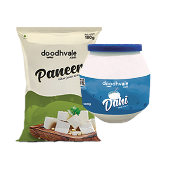 Dairy Combo (1 Dahi + 1 Paneer) 680g