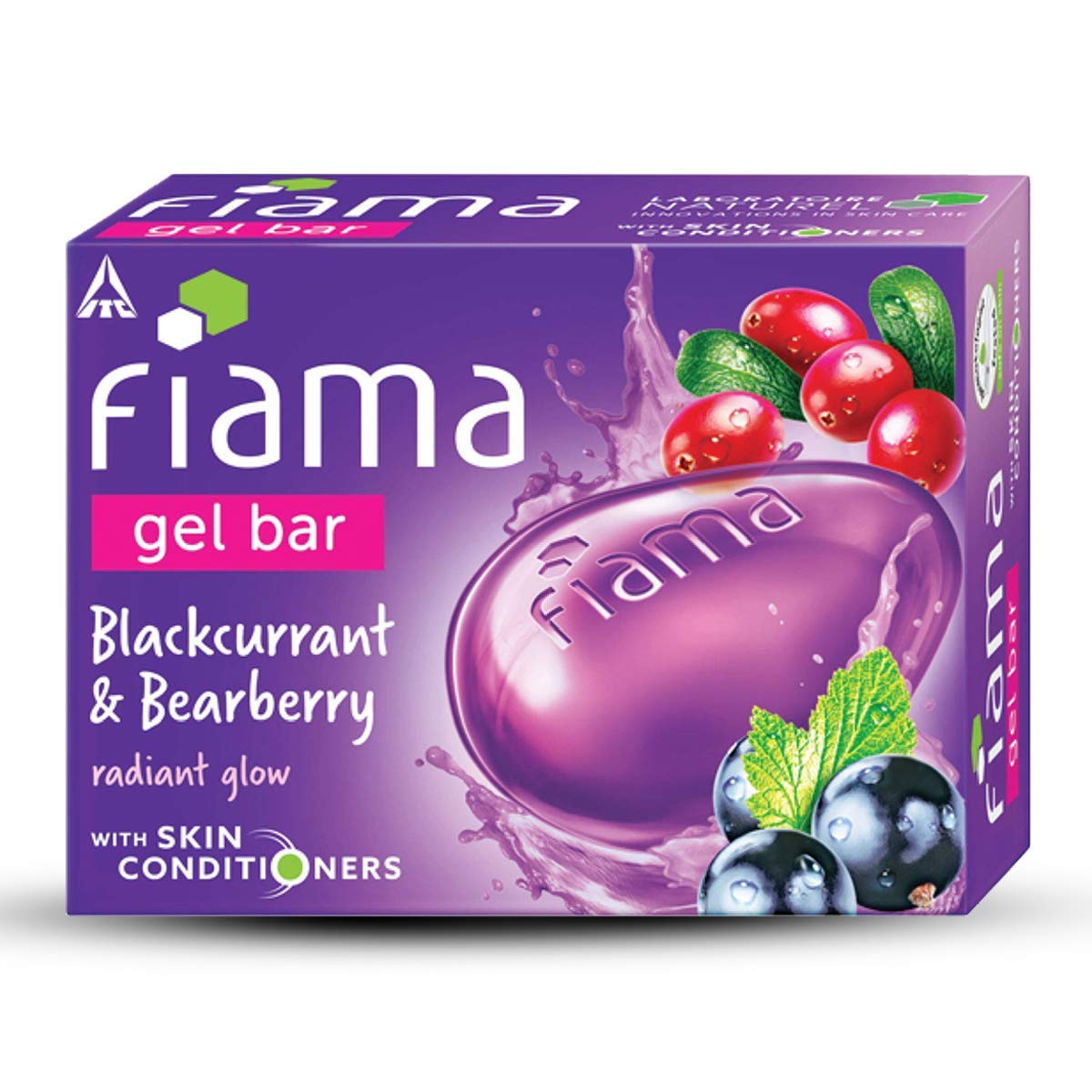 Fiama Man Gel Bar Blackcurrant 125g