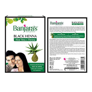 Banjaras Black Henna With Aloevera Hair Colour