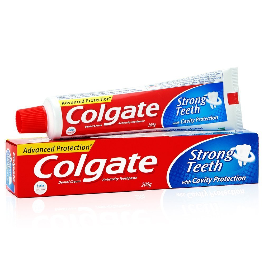 Colgate Toothpaste Dental Cream Strong Teeth 200Gm