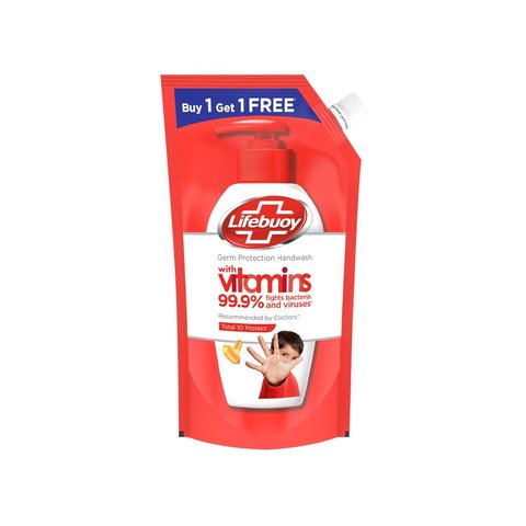 Lifebuoy Total 10 Protect Hand Wash - Buy 1 Get 1 Free