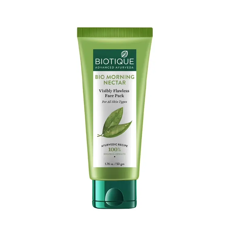 Biotique Bio Morning Nectar Visibly Flawless Face Pack 50g