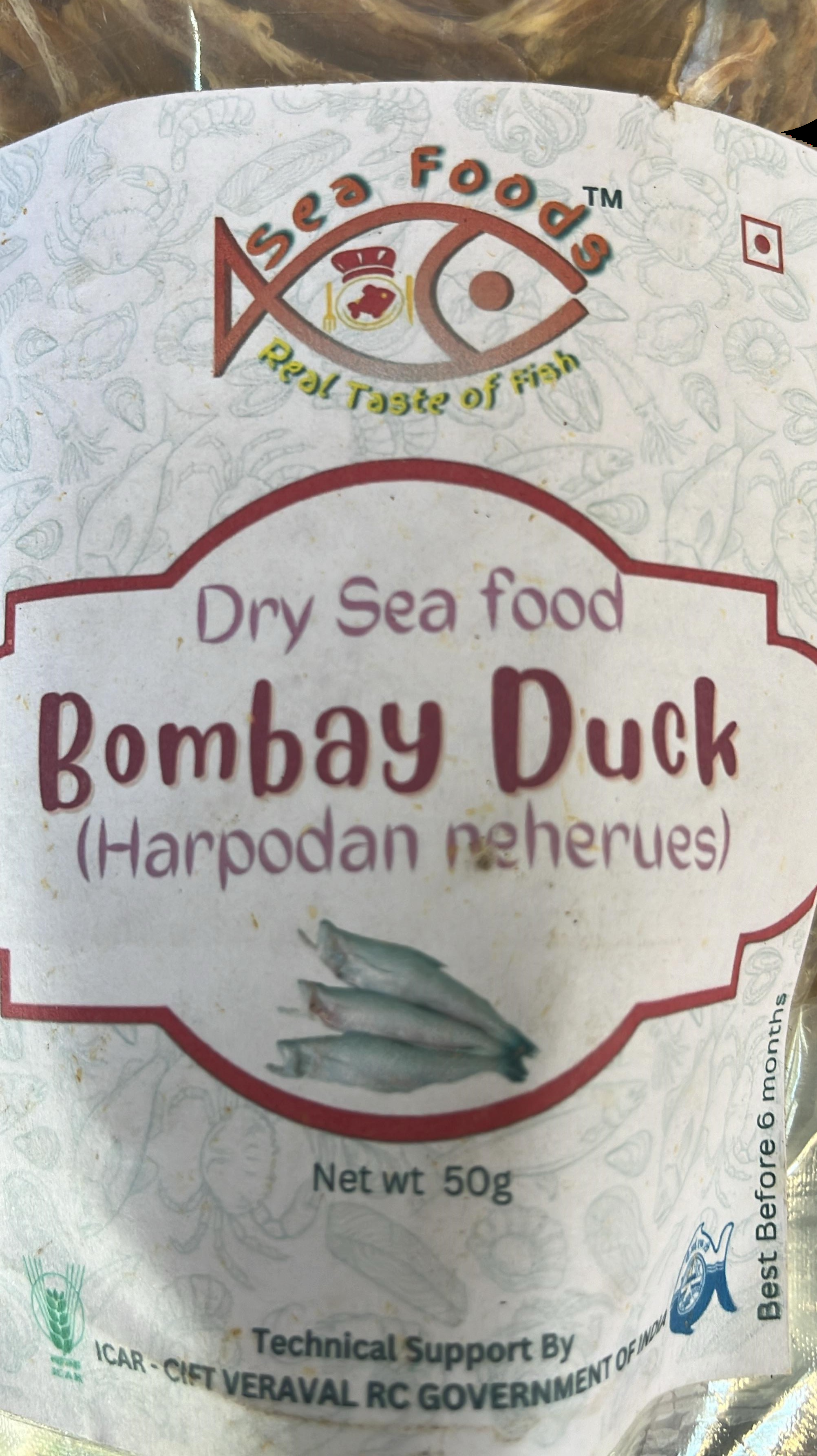 Dried Fish (Bombay Duck) 50g