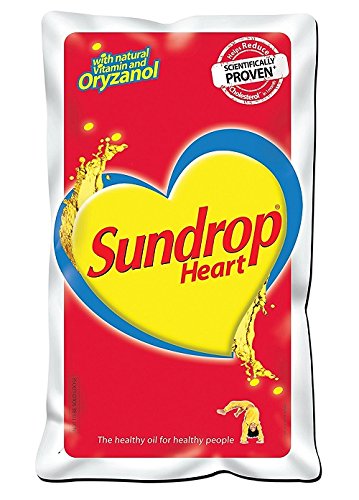 Sundrop Heart Blended Edible Vegetable Oil 1L