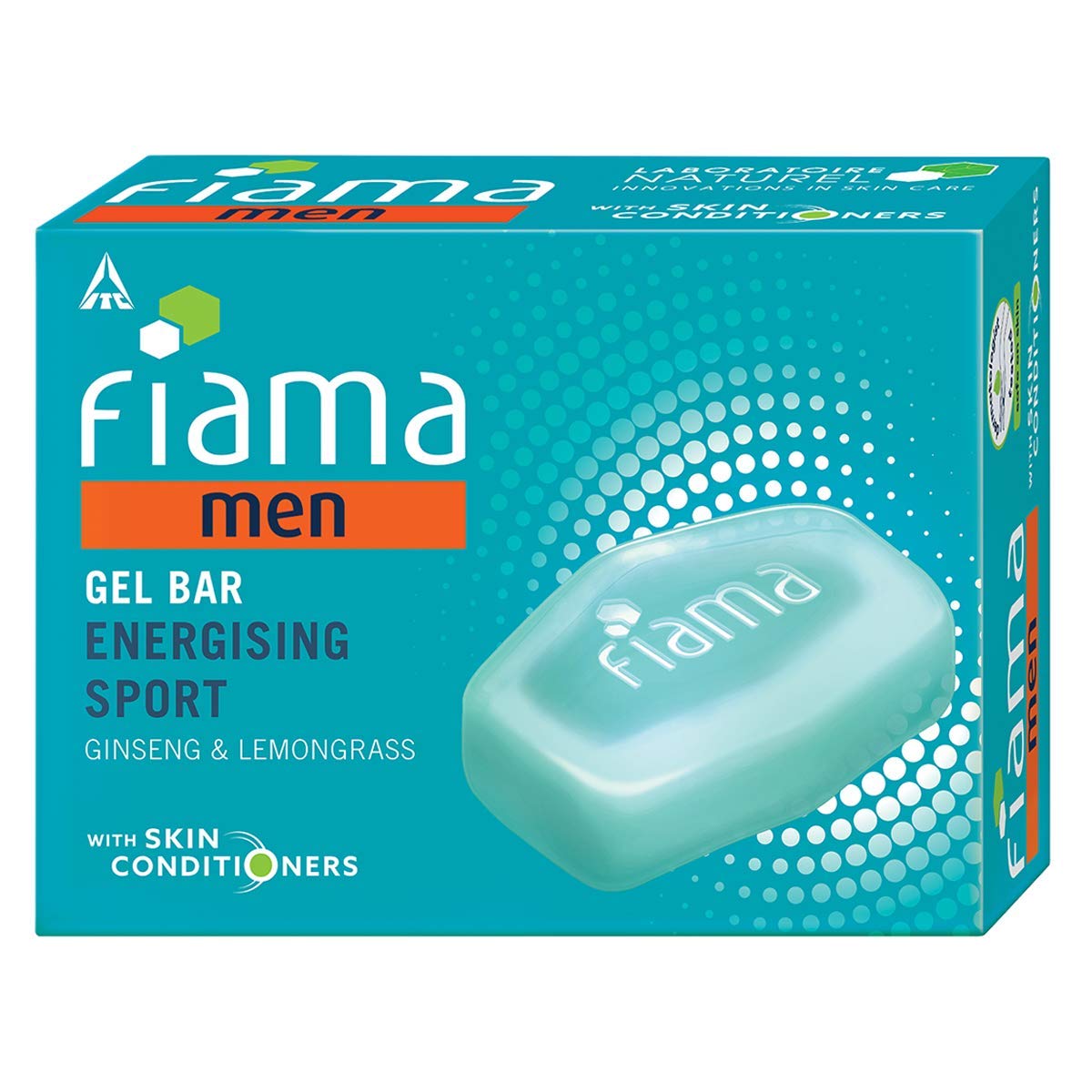 Fiama Men Gel Bar Energising Sport 125g