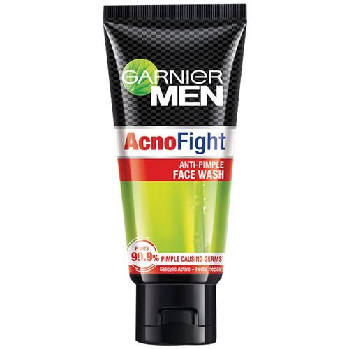 Garnier Men Acno Fight Anti-Pimple Face Wash, 50 g