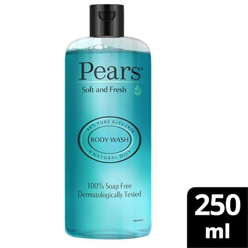 Pears Shower Gel - Soft & Fresh, 250 ml