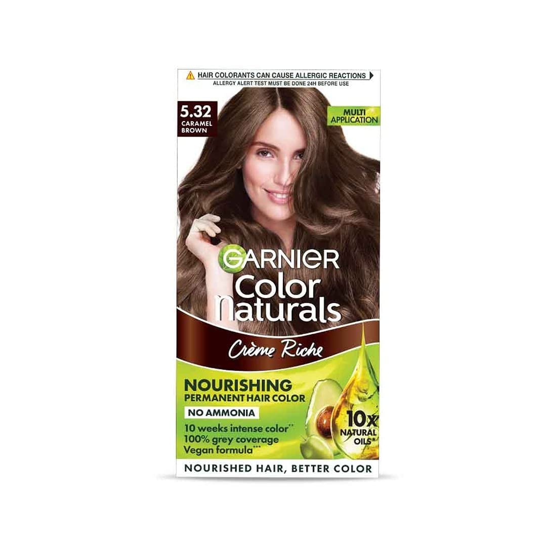 Garnier Color Naturals Creme Riche 5.32 Caramel Brown 70ml