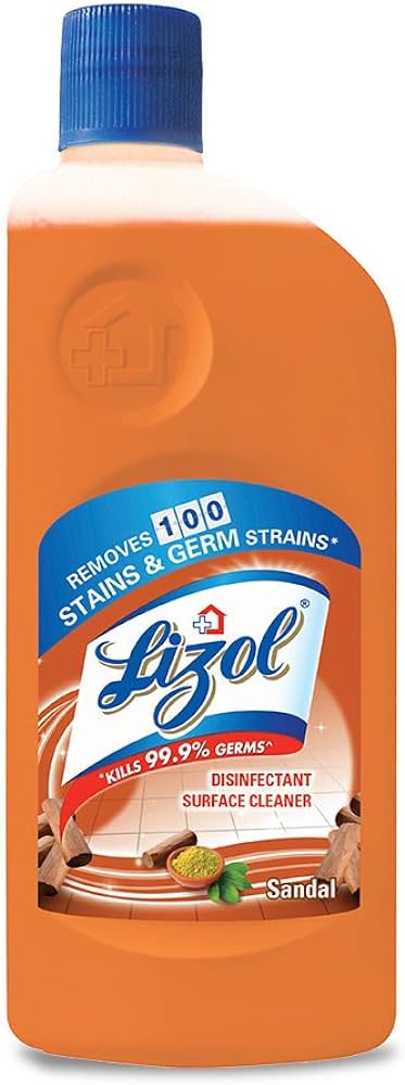 Lizol Disinfectant Surface  Floor Cleaner Liquid  Sandal 500 Ml