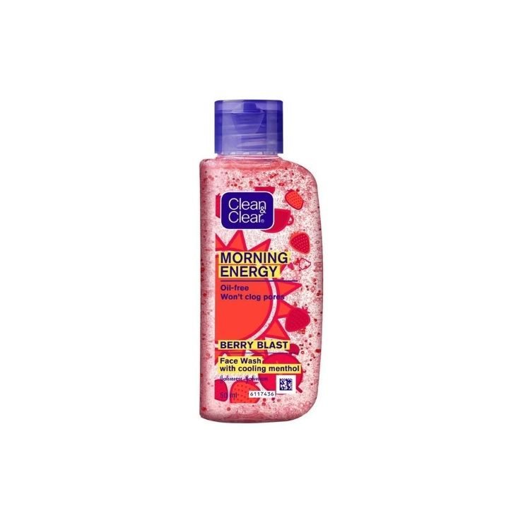 Clean  Clear Care Morning Energy Berry Blast Face Wash 100ml