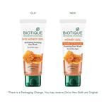Biotique Bio Honey Gel Refreshing Foaming Face Wash  For All Skin Types 100 Botanical Extracts 50 Ml