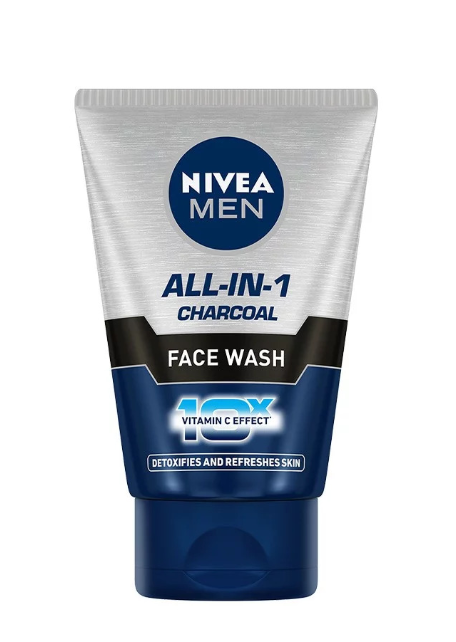 Nivea Men All In 1 Charcoal Face Wash 50Gm
