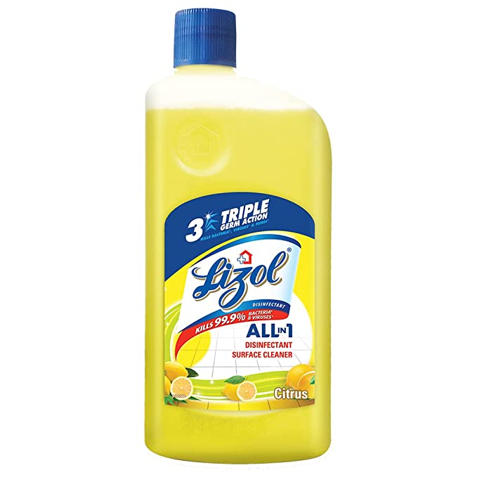 Lizol Citrus Disinfectant Surface  Floor Cleaner Liquid 1L