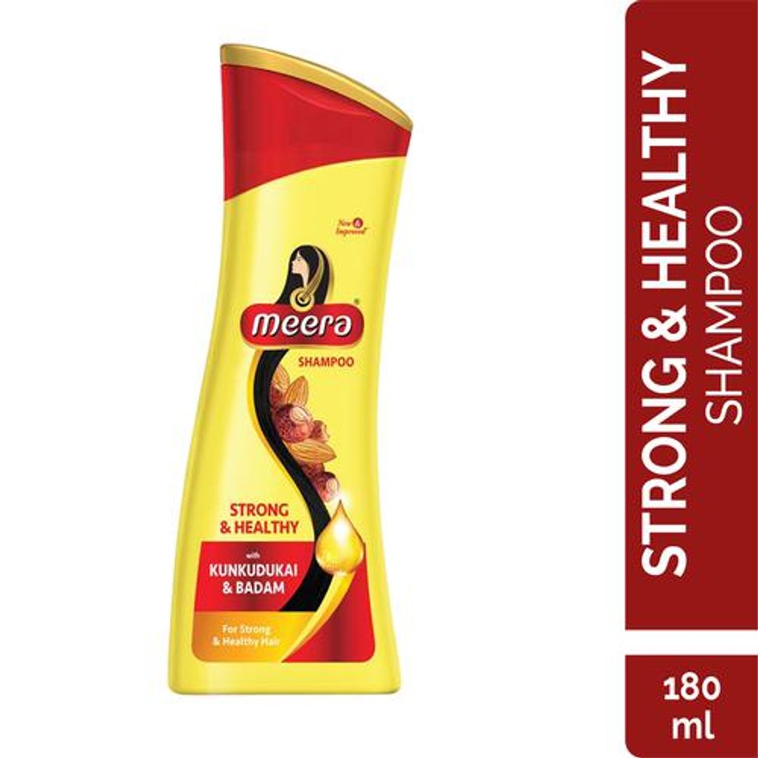 Meera Strong & Healthy Shampoo 180Ml
