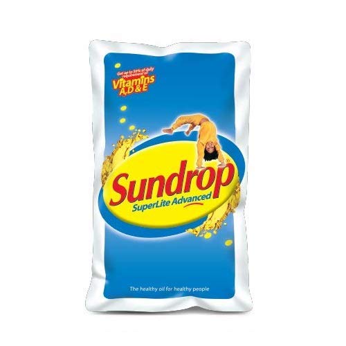 Sundrop Oil - Super Light Advanced, 1L Pouch
