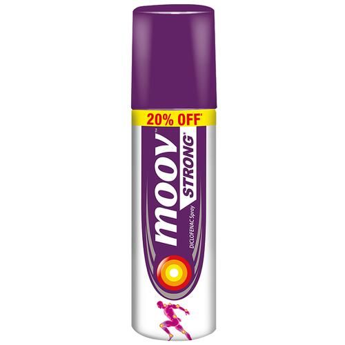 Moov Instant Pain Relief Spray - Useful For Back, Joint, Knee, Muscle Pain & Sports & Fitness Injuries, 80 g