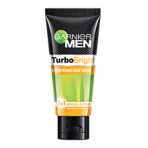 Garnier Men Tubro Bright Face Wash  Removes Impurities 100 G