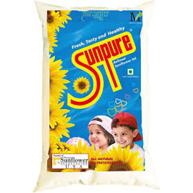 Sunpure Sunflower Oil 1Litre