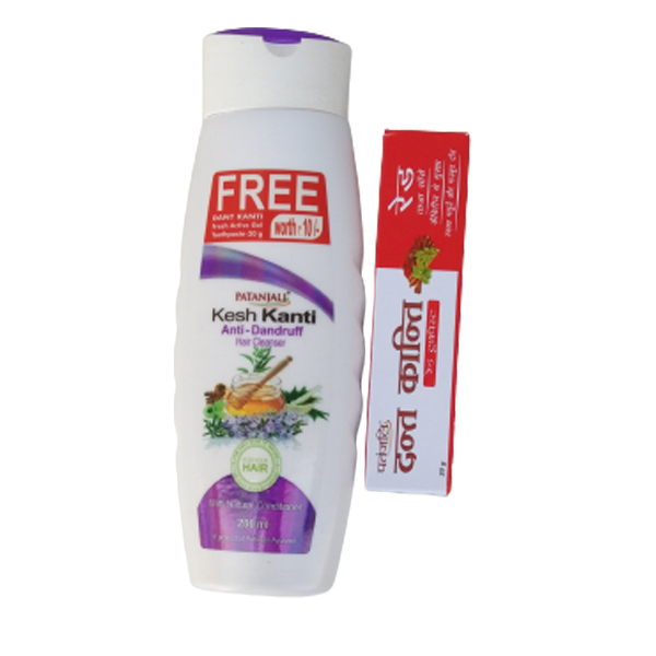 Patanjali Kesh Kanti Anti â€“ Dandruff Hair Cleanser 200ml