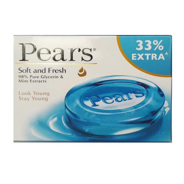 Pears Soft  Fresh 98 Pure Glycerin  Mint Extracts 100G