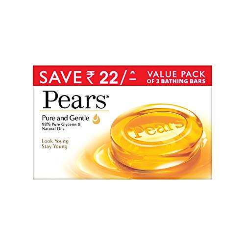 Pears Pure And Gentle Bathing Bar 375G
