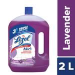 Lizol Disinfectant Surface  Floor Cleaner Liquid  Lavender 2 L