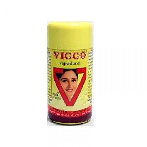 Vicco Turmeric Vajradanti Tooth Powder 100 G Bottle
