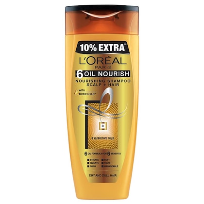 LOreal Paris 6 Oil Nourish Shampoo 192.5 Ml