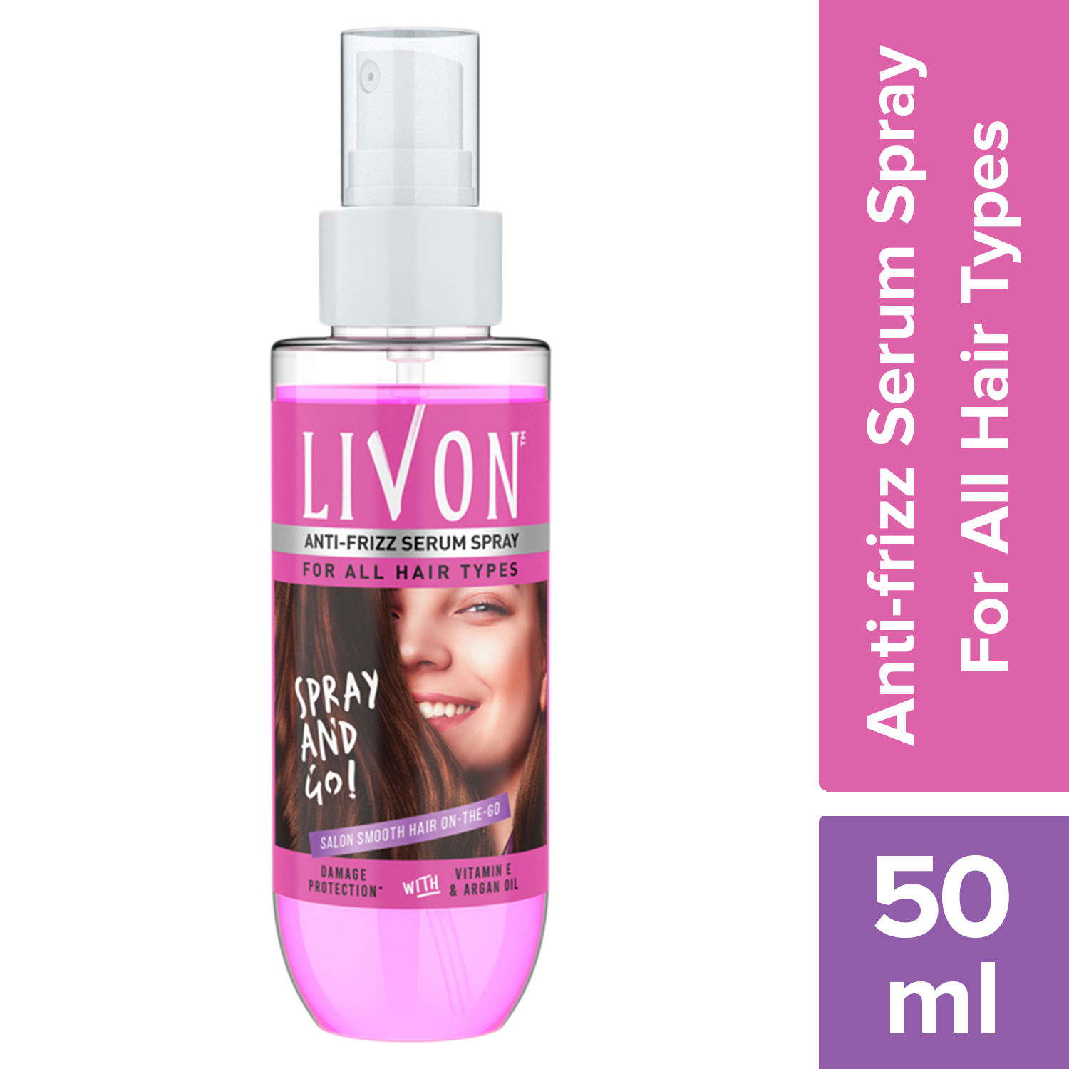 Livon Hair Serum Shake And Spray 50Ml