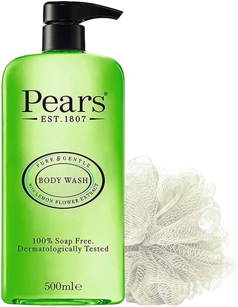 Pears Pure  Gentle With Lemon Flower Extract Body Wash 500ml
